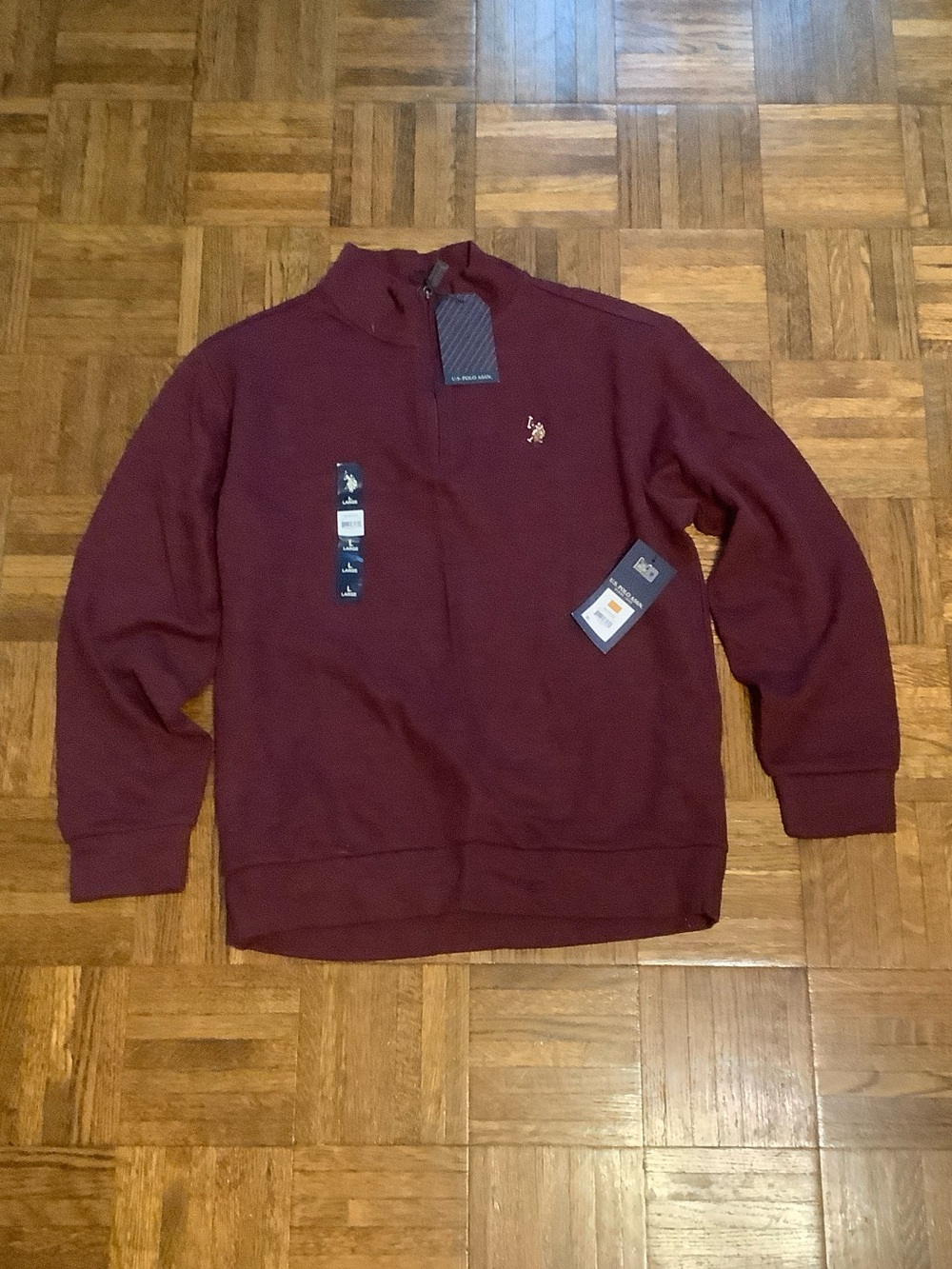 Lightweight quarter zip NWT